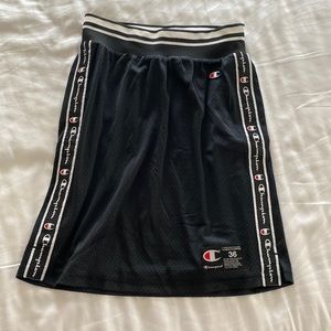 champion skirt, size small, black